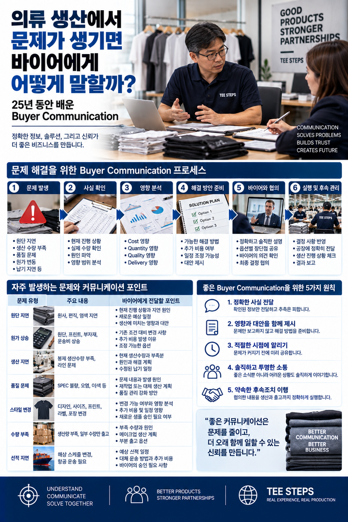 Buyer Communication in Garment Production
