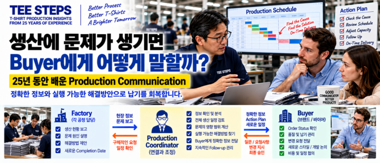 생산에 문제가 생기면