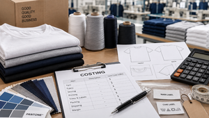 티셔츠 한 장의 가격은 어떻게 정해질까? 25년 생산관리자가 경험한 Costing 실무 1 t-shirt-production-cost-breakdown