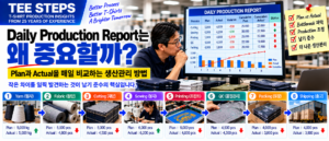 Daily Production Report는 왜 중요할까? Plan과 Actual을 매일 비교하는 생산관리 방법 5 Daily Production Report Insights